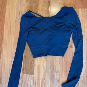 Halara Blue workout too